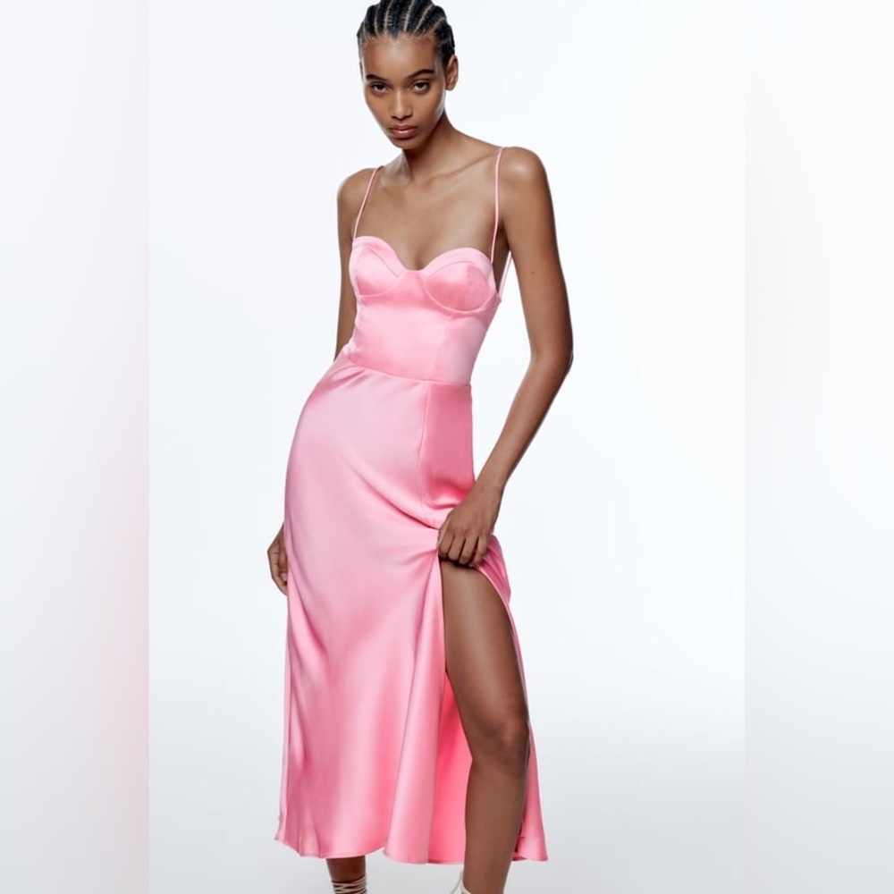 (B4)Zara Women's Pink Dresses sizes‎ S(2),M(1),L(1)